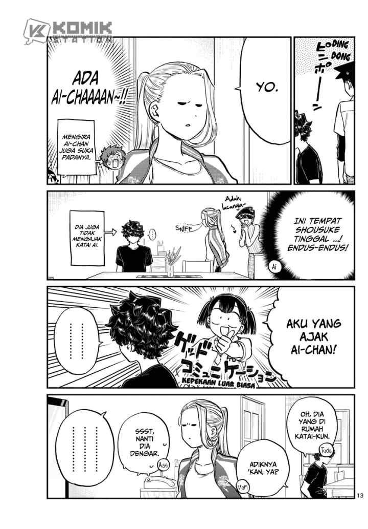 Komi-san wa Komyushou Desu chapter 207 halaman 14