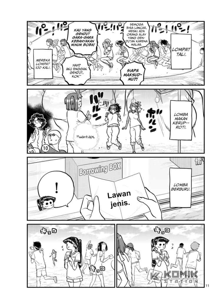 Komi-san wa Komyushou Desu chapter 209 halaman 8