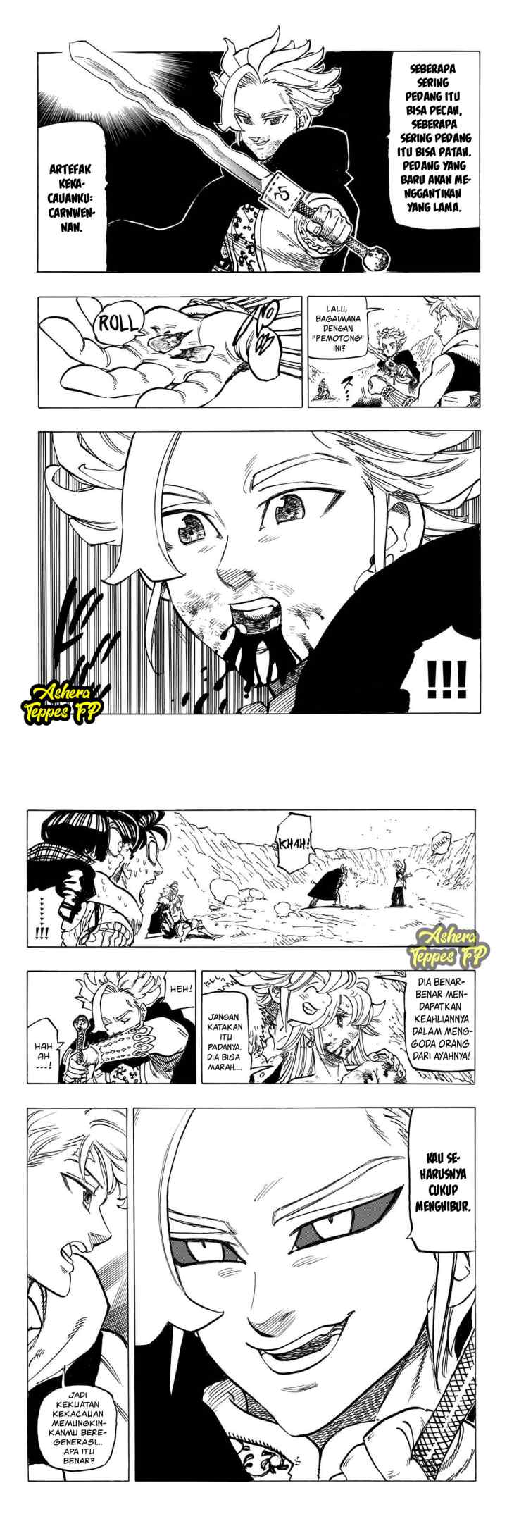 Mokushiroku no Yonkishi chapter 79 halaman 8