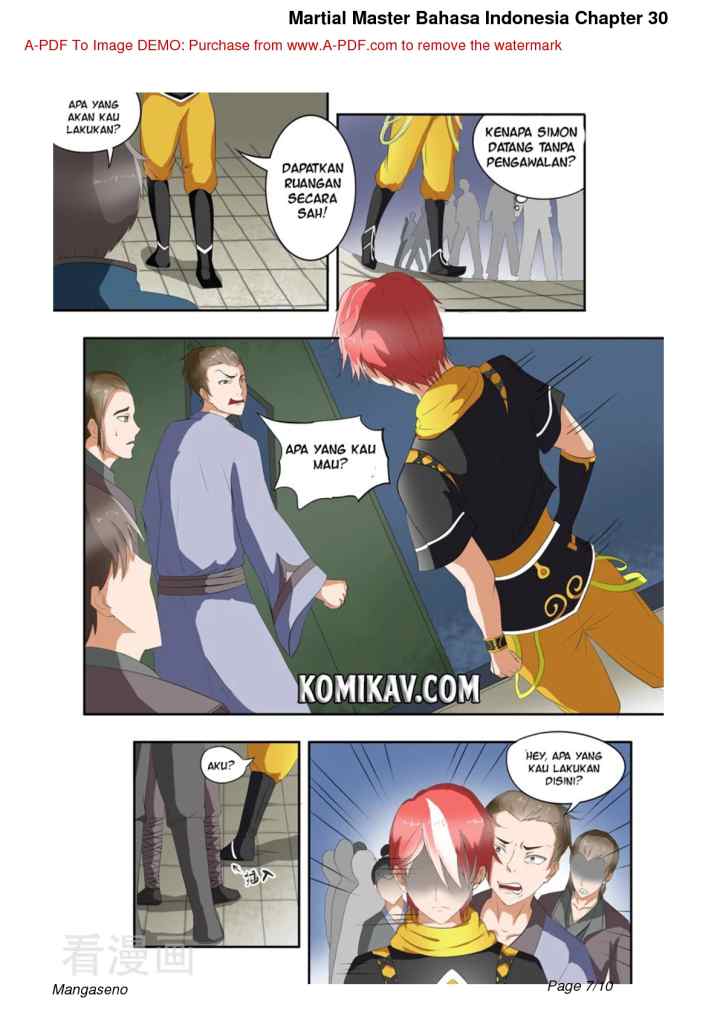 Martial Master chapter 30 halaman 7