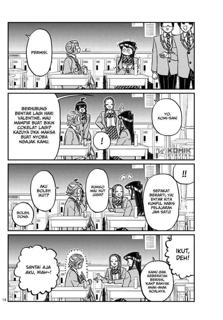 Komi-san wa Komyushou Desu chapter 298 halaman 15