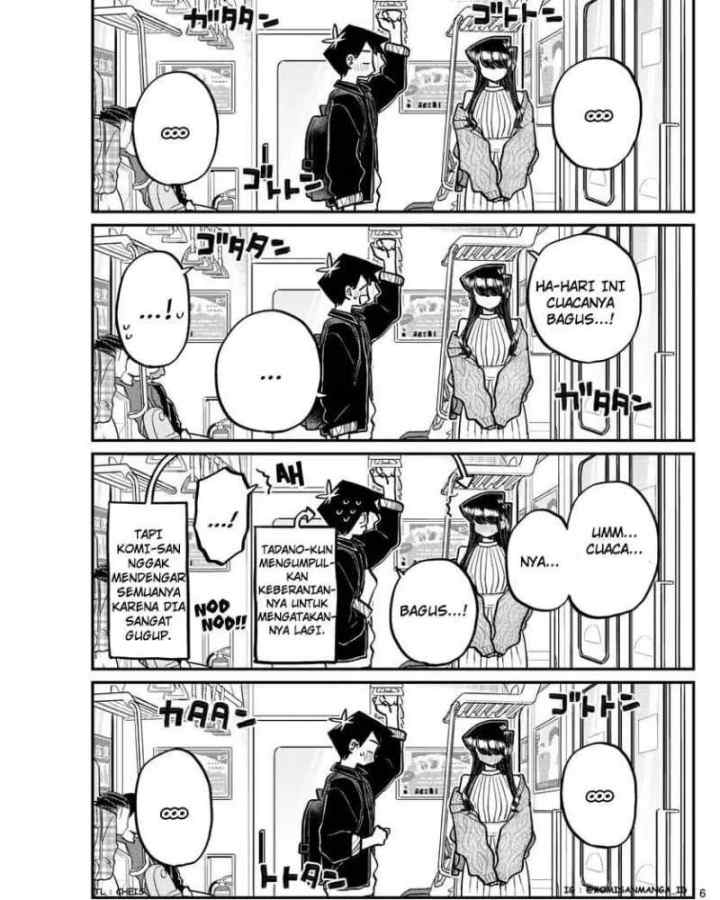 Komi-san wa Komyushou Desu chapter 319 halaman 6