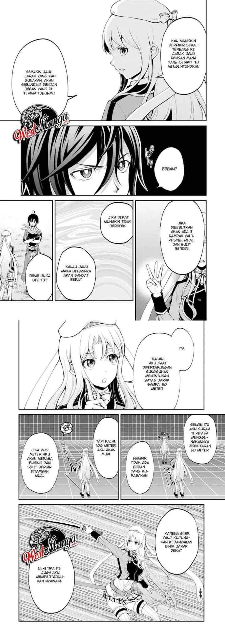 Saisoku Musou No B-Kyuu Mahou Tsukai: Ippatsu Utareru Mae Ni Senpatsu Uchikaesu! chapter 11 halaman 4