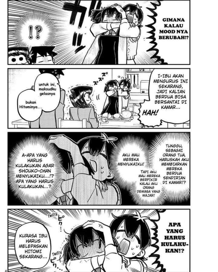 Komi-san wa Komyushou Desu chapter 340 halaman 4