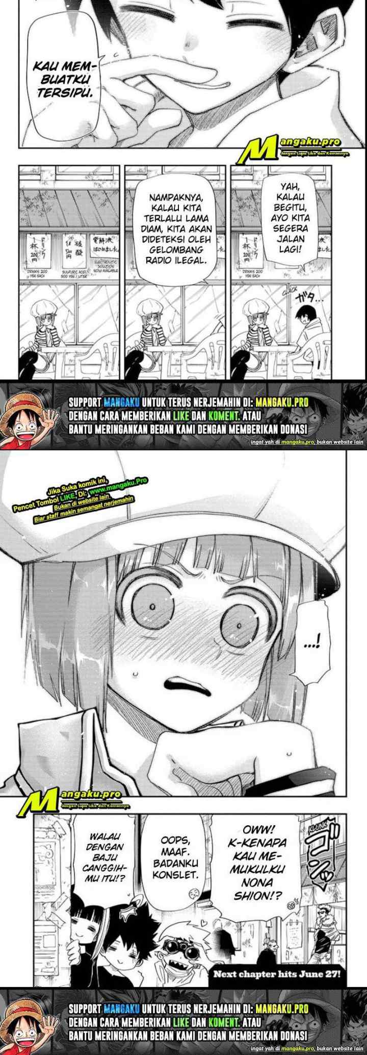 Mission: Yozakura Family chapter 87 halaman 8