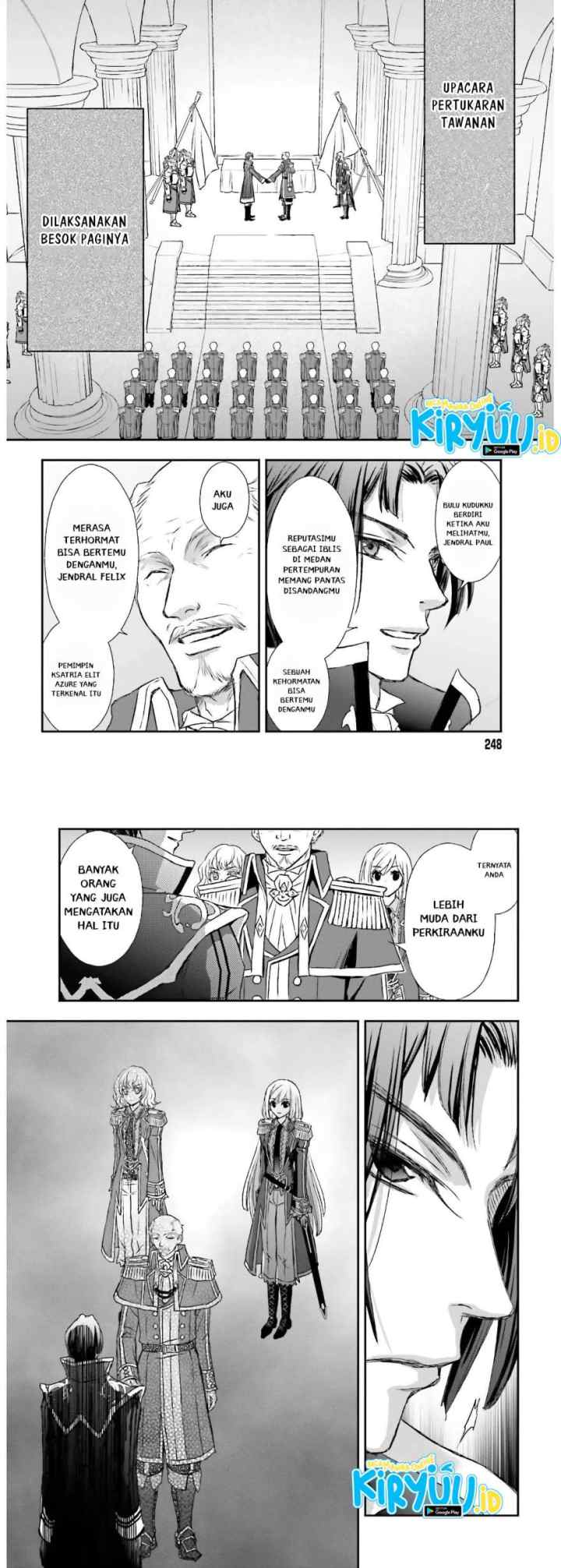 Shinigami ni Sodaterareta Shoujo wa Shikkoku no Tsurugi wo Mune ni Idaku chapter 16 halaman 8