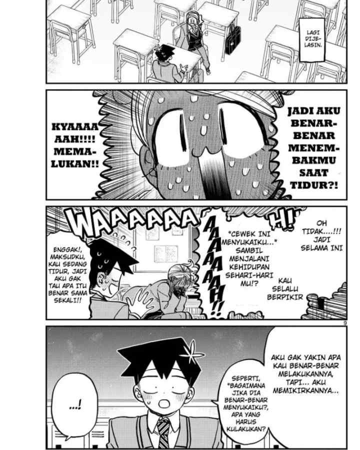 Komi-san wa Komyushou Desu chapter 300 halaman 9