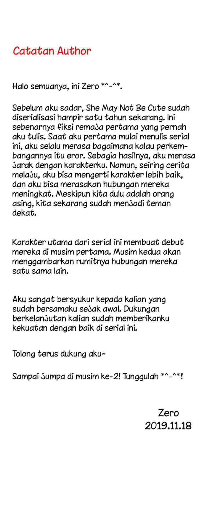 She May Not Be Cute chapter 37 halaman 16