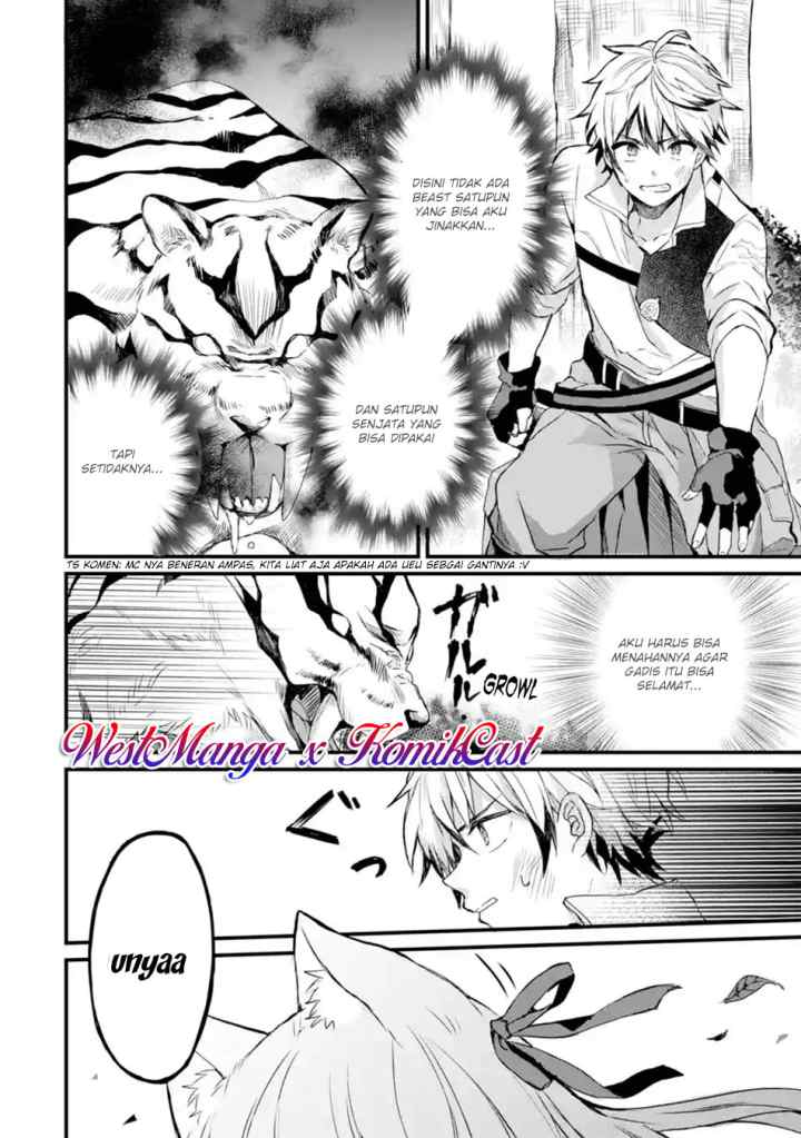 Yuusha Party wo Tsuihou Sareta Beast Tamer, Saikyou Shuzoku Nekomimi Shojo to Deau chapter 1.2 halaman 9