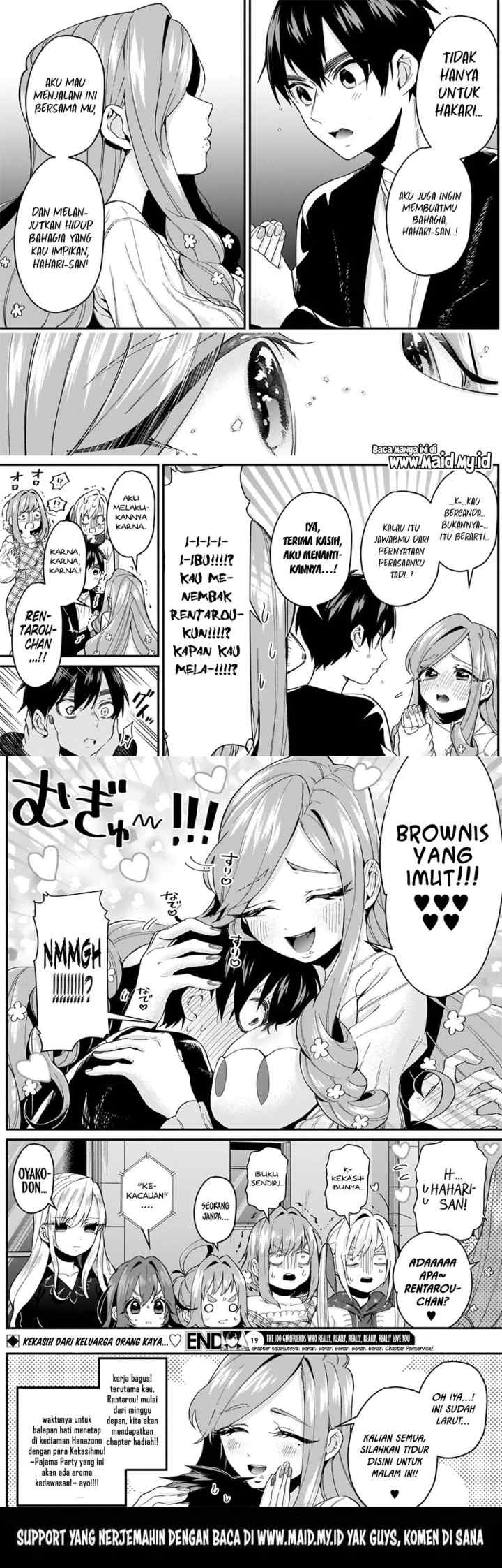 Kimi no Koto ga Dai Dai Dai Dai Daisuki na 100-ri no Kanojo chapter 19 halaman 11