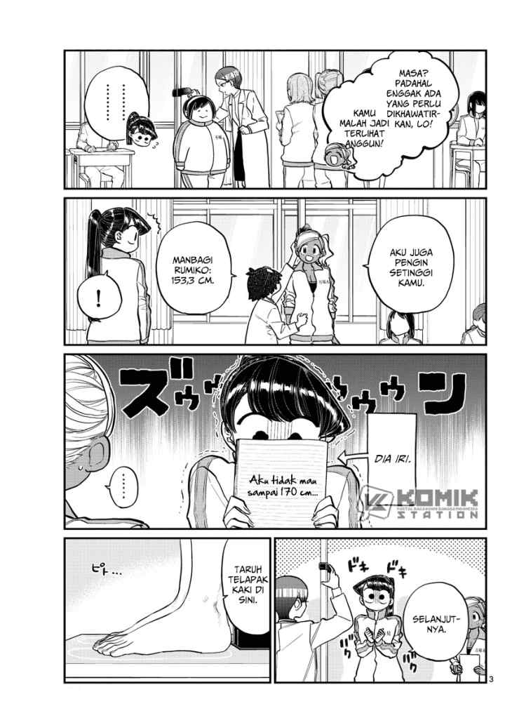 Komi-san wa Komyushou Desu chapter 204 halaman 4