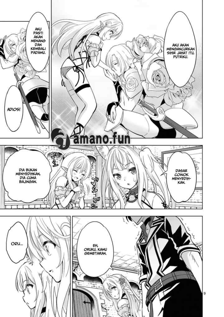 Shijou Saikyou Orc-san no Tanoshii Tanetsuke Harem Zukuri chapter 30 halaman 9
