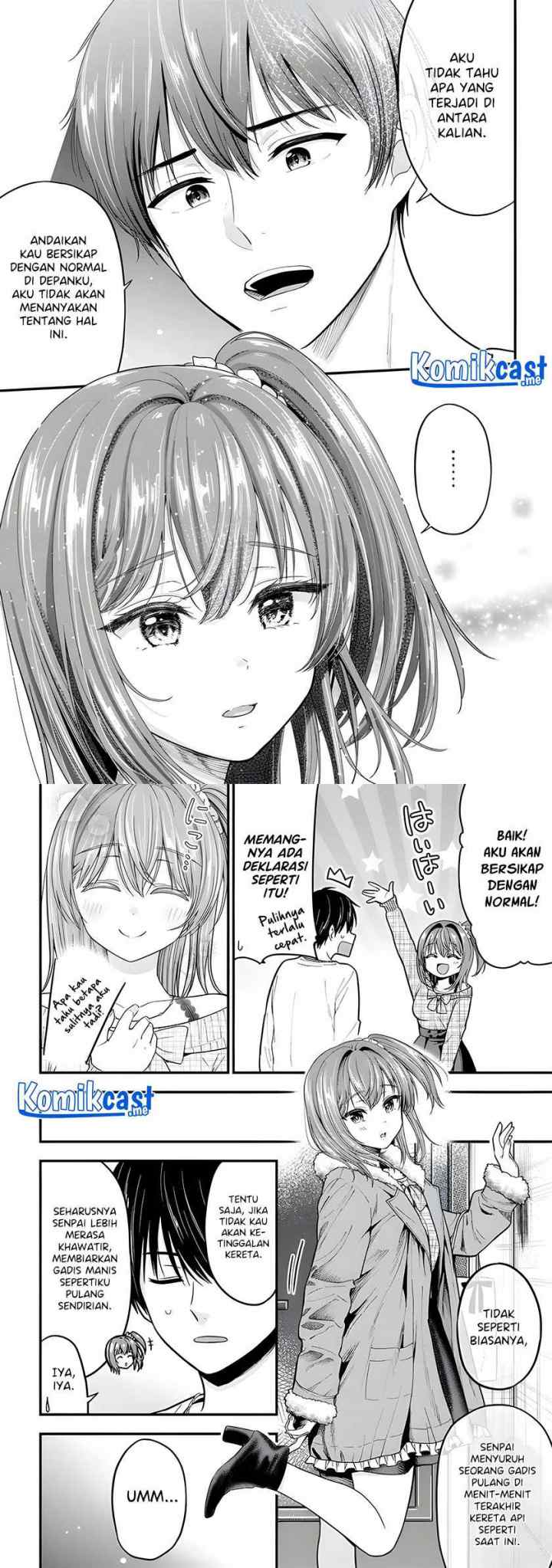Kanojo ni Uwaki Sareteita Ore ga Koakuma na Kouhai ni Natsukarete Imasu chapter 8 halaman 9