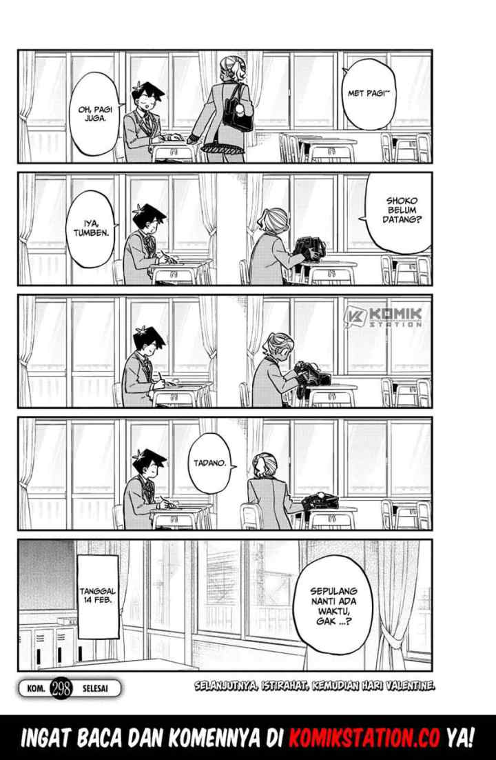 Komi-san wa Komyushou Desu chapter 298 halaman 19