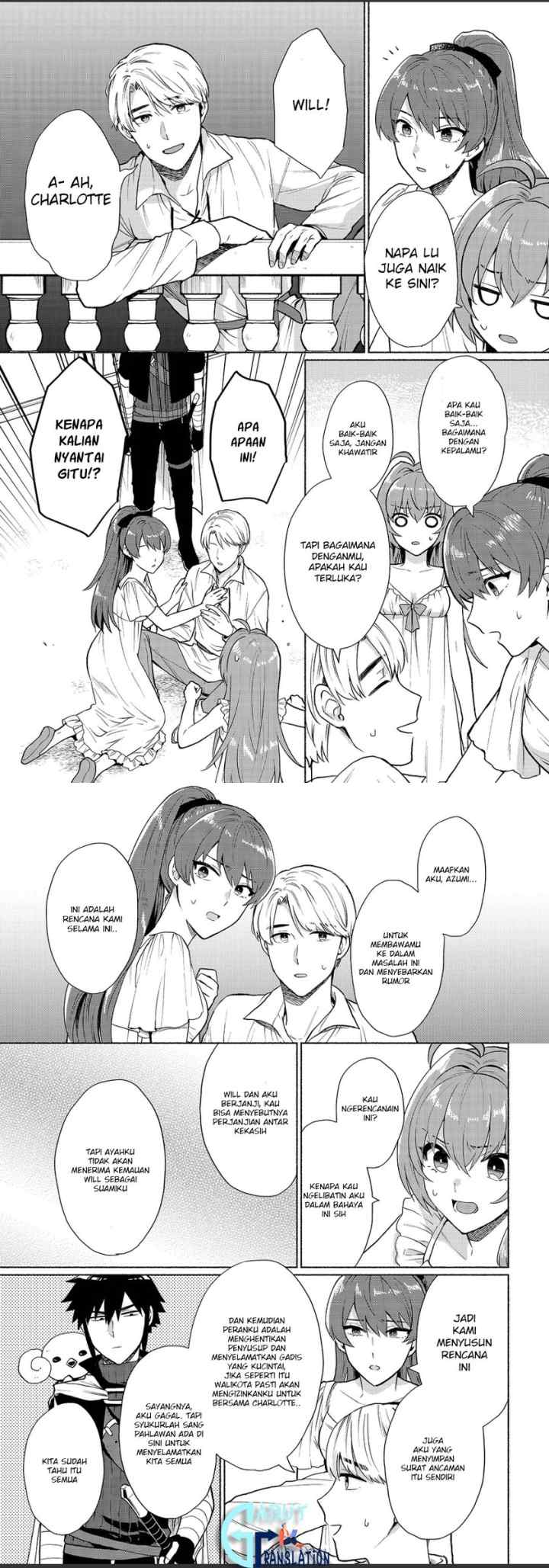 Tensei Shitara Ore ga Heroine de Aitsu ga Yuusha datta chapter 11 halaman 4