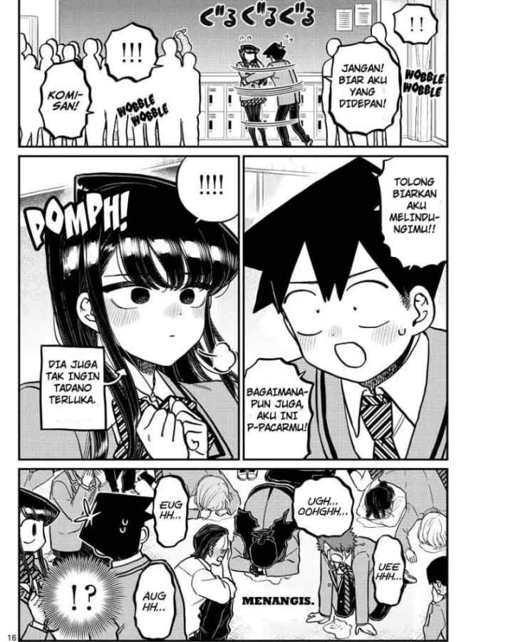 Komi-san wa Komyushou Desu chapter 306 halaman 16