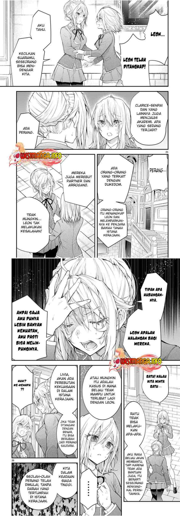 Otome Game Sekai wa Mob ni Kibishii Sekai Desu chapter 47 halaman 14