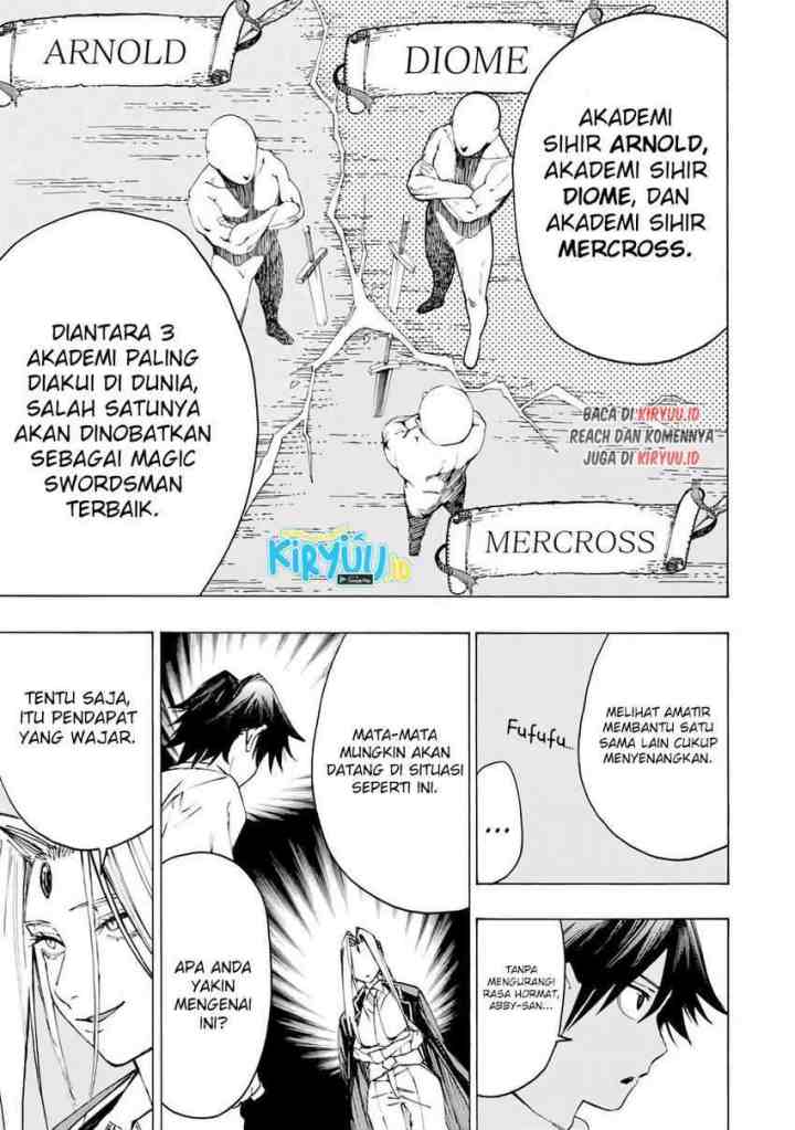 Hyouken no Majutsushi ga Sekai wo Suberu Sekai Saikyou no Majutsushi dearu Shounen wa, Majutsu Gakuin ni Nyuugaku Suru chapter 25 halaman 12