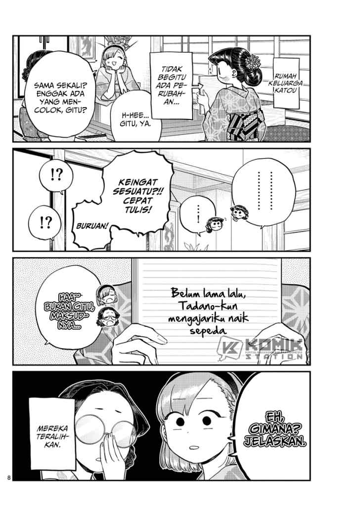 Komi-san wa Komyushou Desu chapter 195 halaman 9