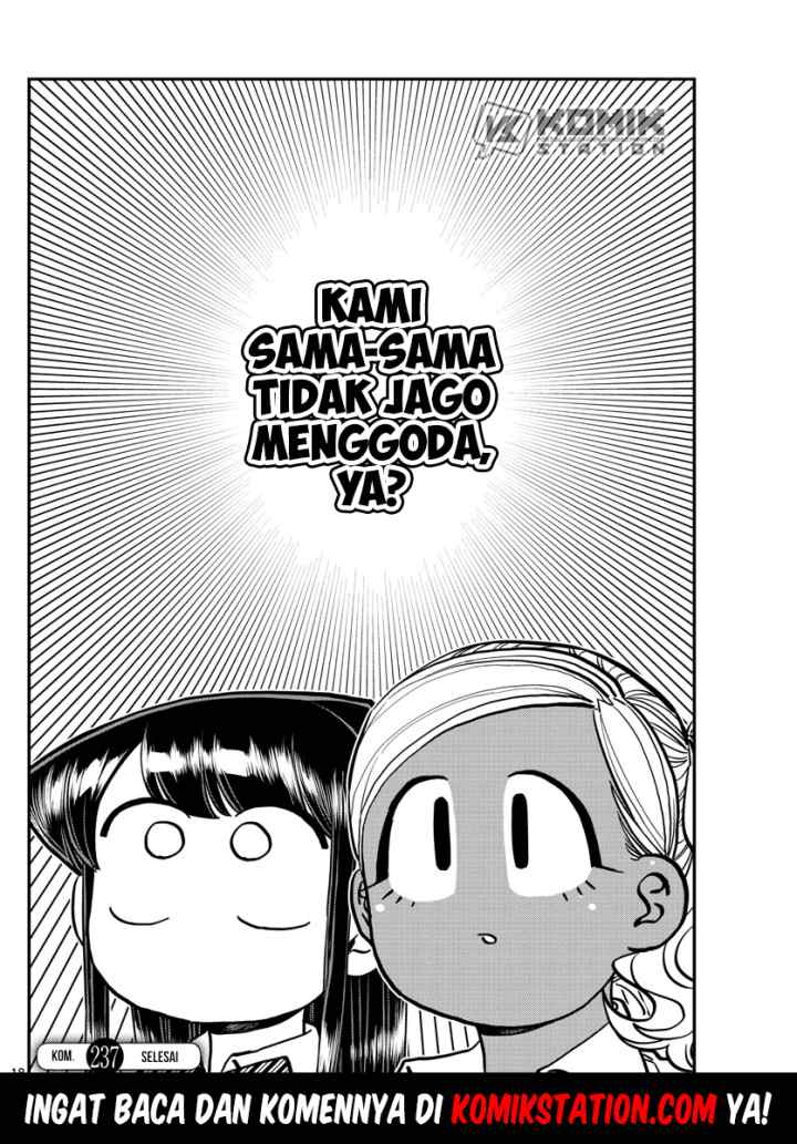 Komi-san wa Komyushou Desu chapter 237 halaman 8