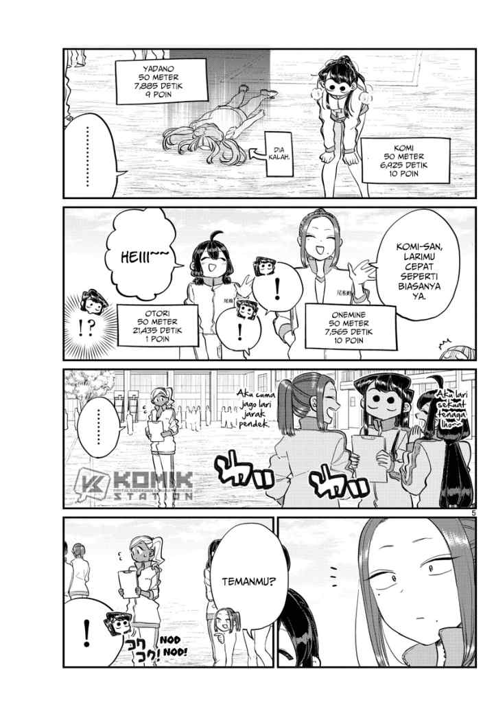 Komi-san wa Komyushou Desu chapter 137 halaman 6