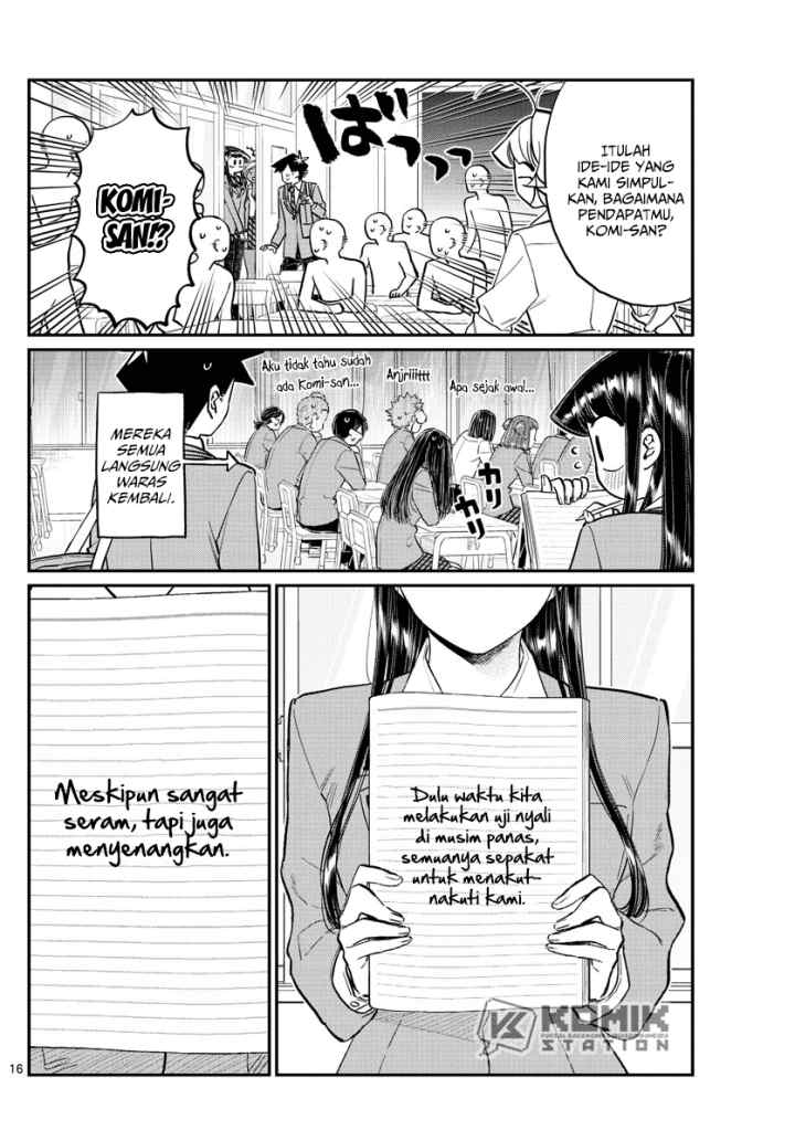 Komi-san wa Komyushou Desu chapter 220 halaman 9