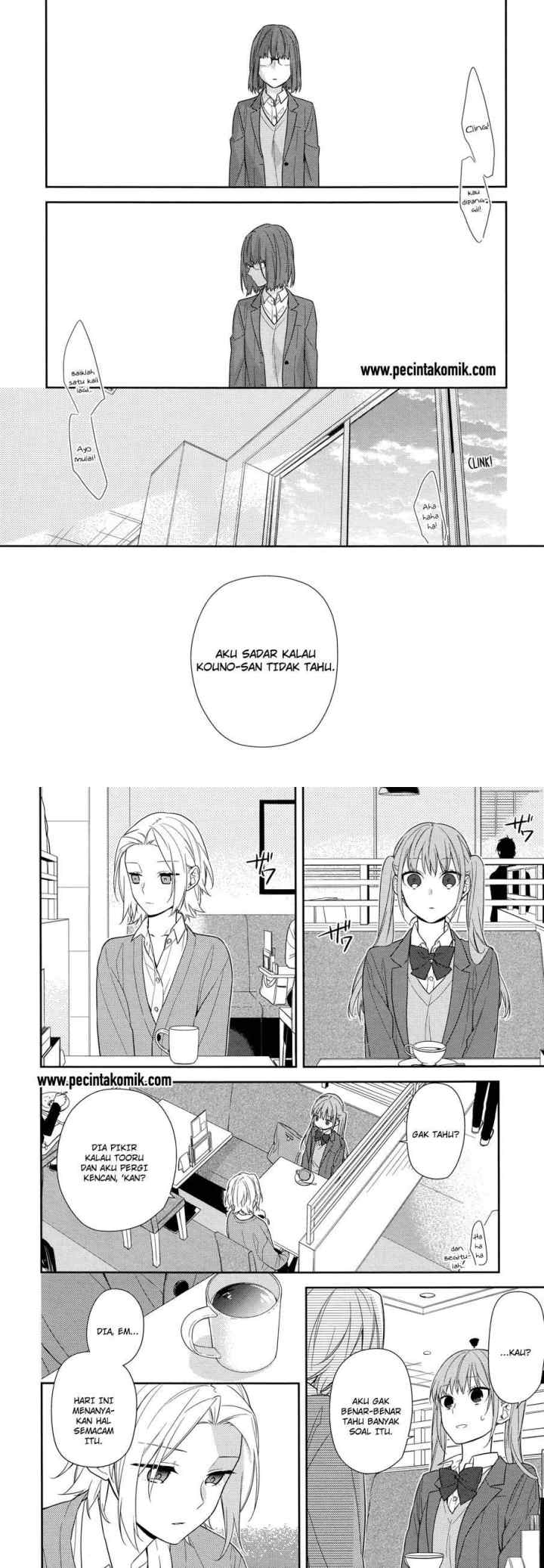 Horimiya chapter 58 halaman 5