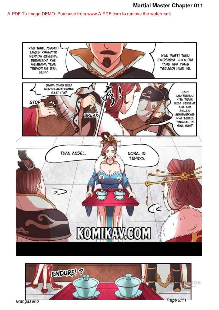 Martial Master chapter 11 halaman 9