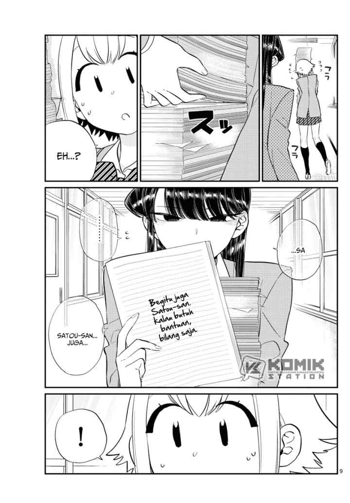 Komi-san wa Komyushou Desu chapter 122 halaman 11