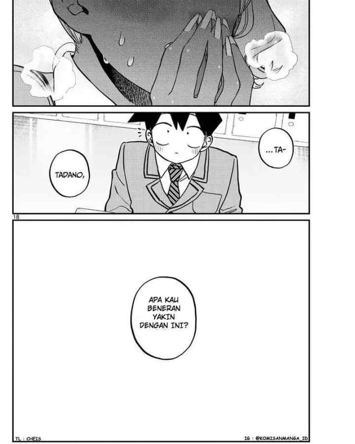 Komi-san wa Komyushou Desu chapter 300 halaman 18