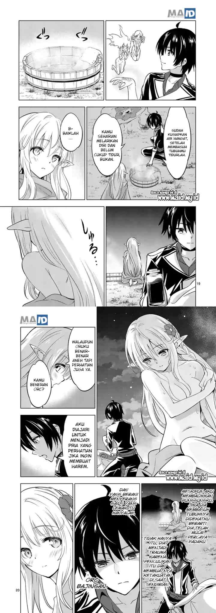 Shijou Saikyou Orc-san no Tanoshii Tanetsuke Harem Zukuri chapter 13 halaman 12