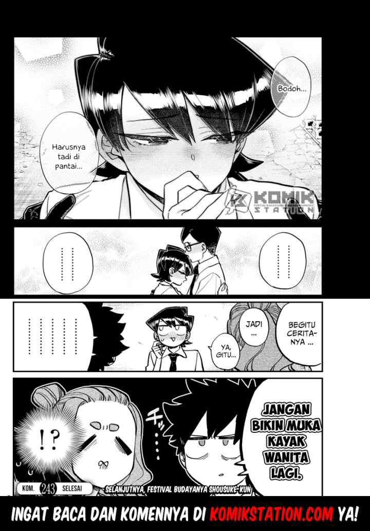 Komi-san wa Komyushou Desu chapter 243 halaman 9
