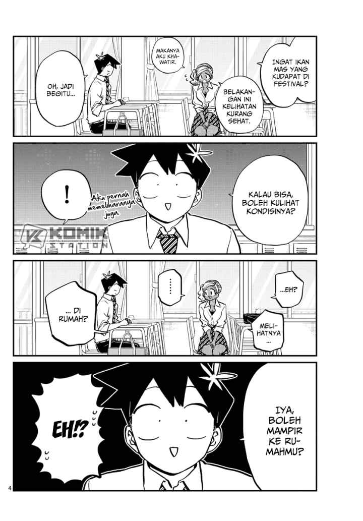 Komi-san wa Komyushou Desu chapter 217 halaman 5