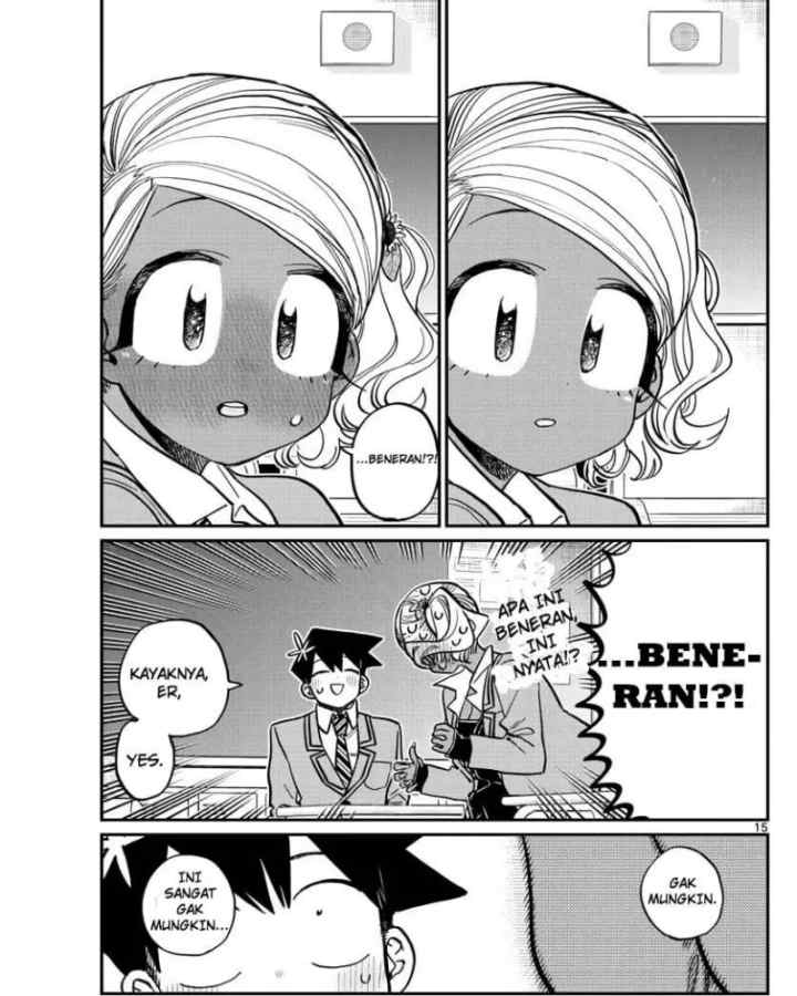 Komi-san wa Komyushou Desu chapter 300 halaman 15