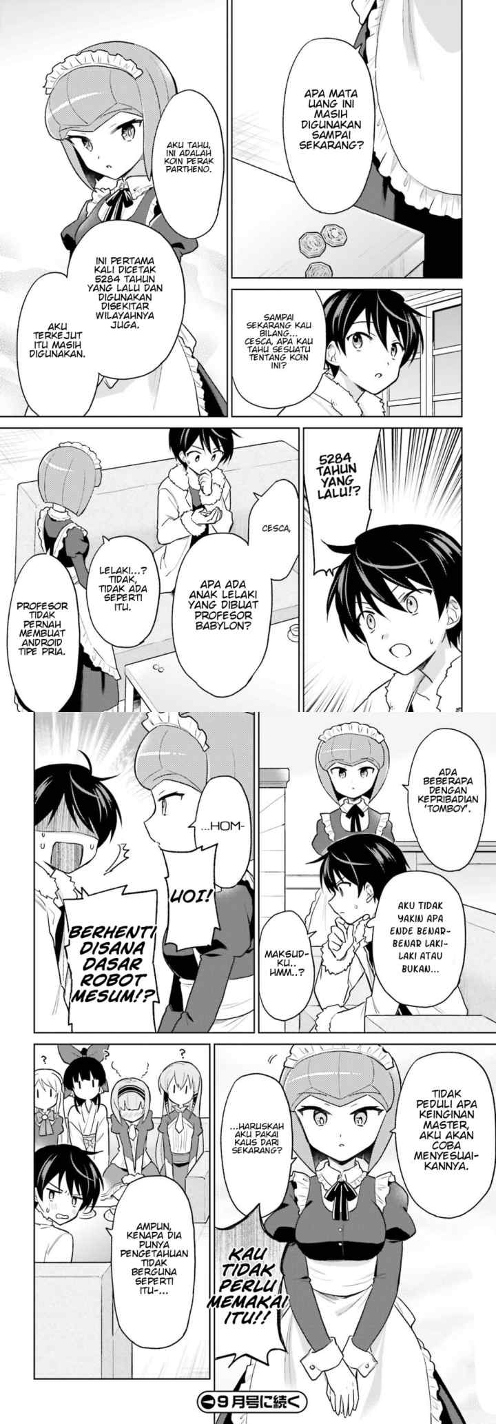 Isekai wa Smartphone to Tomo ni chapter 33 halaman 15