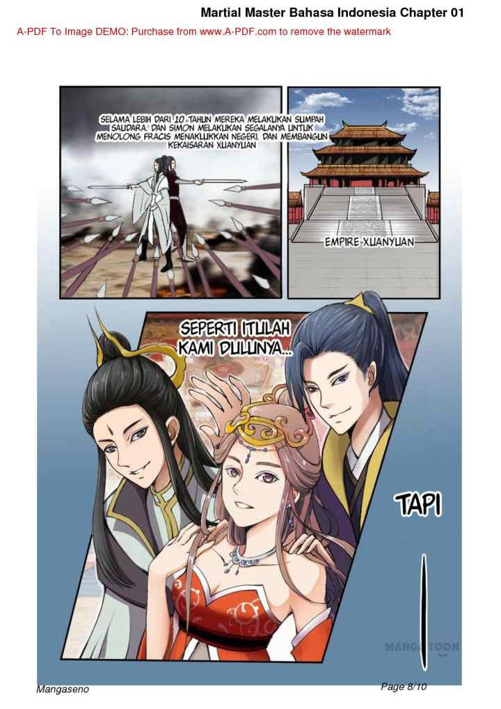 Martial Master chapter 1 halaman 8