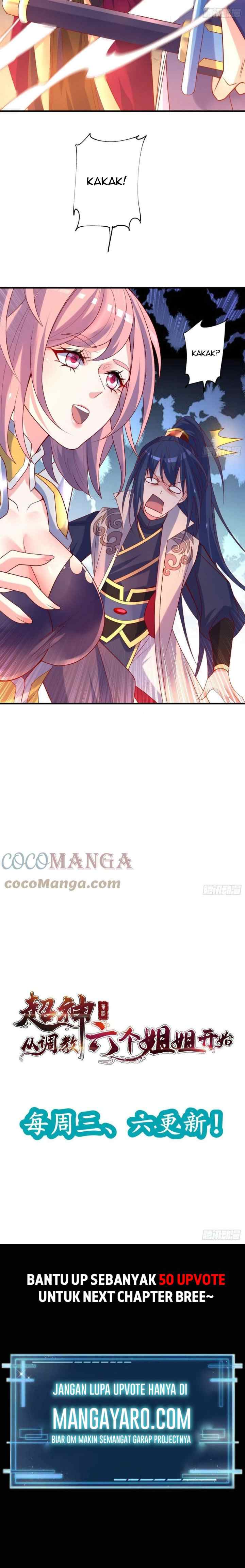 Becoming A God By Teaching Six Sisters chapter 42 halaman 17