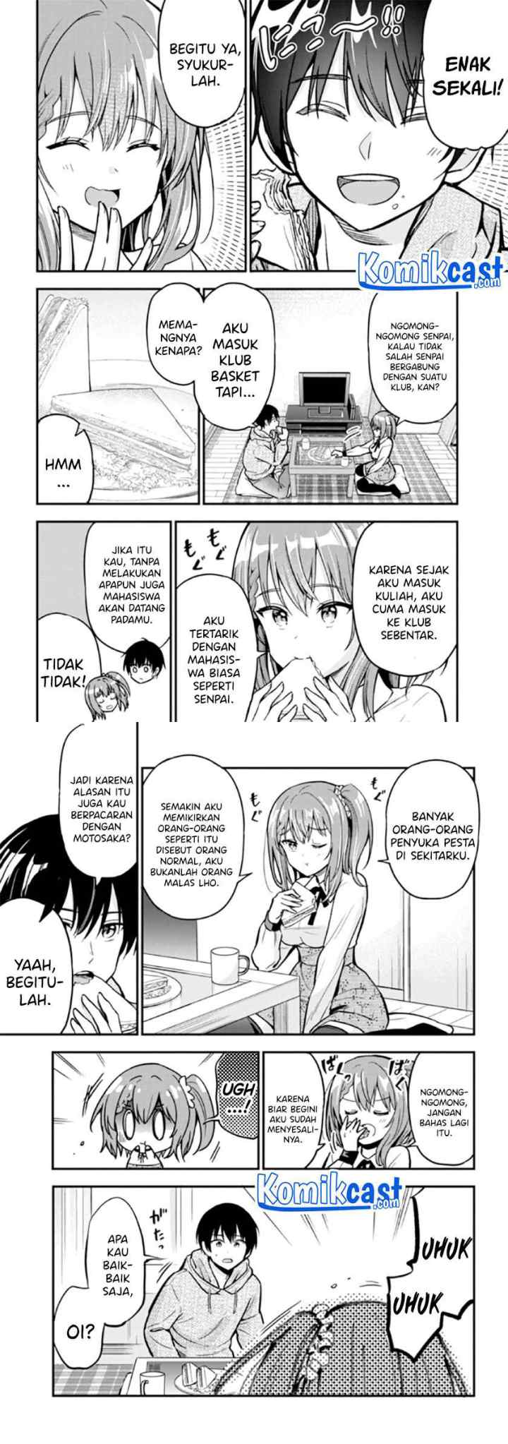 Kanojo ni Uwaki Sareteita Ore ga Koakuma na Kouhai ni Natsukarete Imasu chapter 3 halaman 10