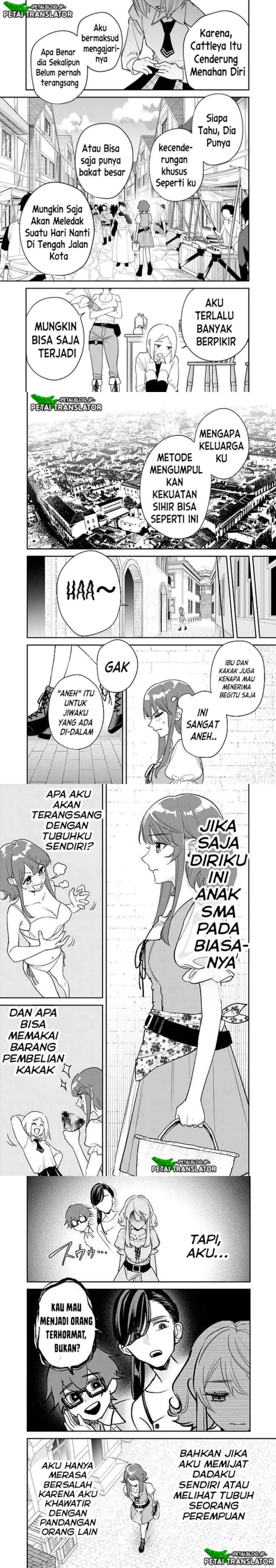 Danshi Koukousei wa Isekai de JK ni Natta chapter 1 halaman 8