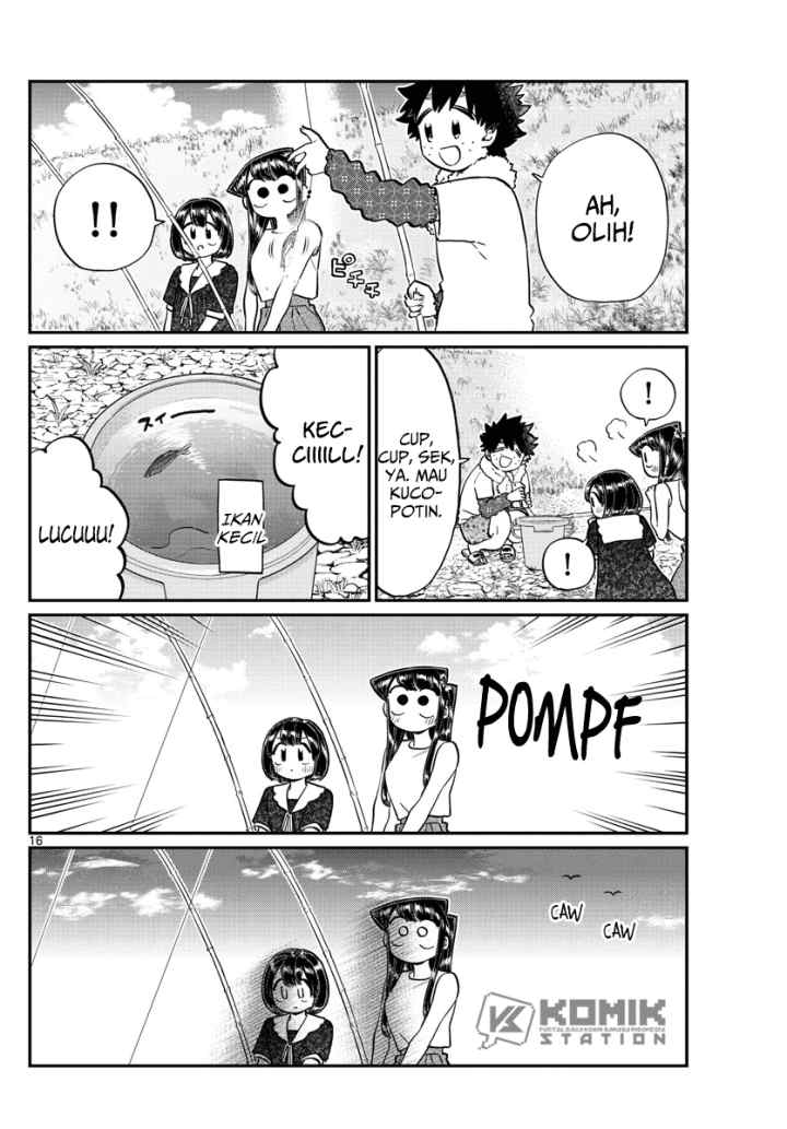 Komi-san wa Komyushou Desu chapter 184 halaman 17