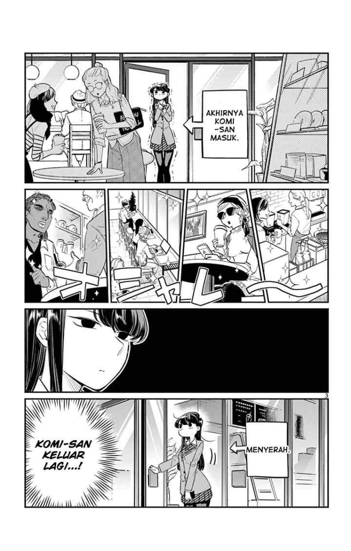 Komi-san wa Komyushou Desu chapter 13 halaman 4