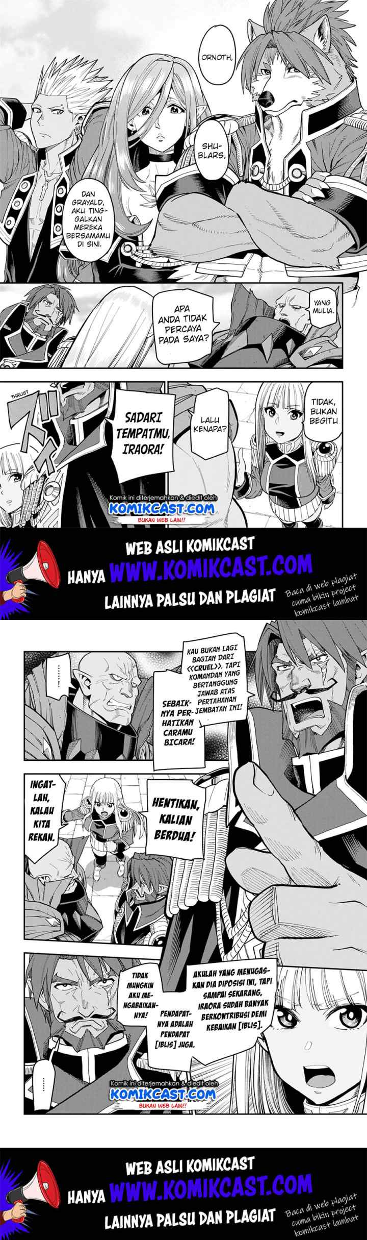 Konjiki no Moji Tsukai: Yuusha Yonin ni Makikomareta Unique Cheat chapter 58 halaman 10