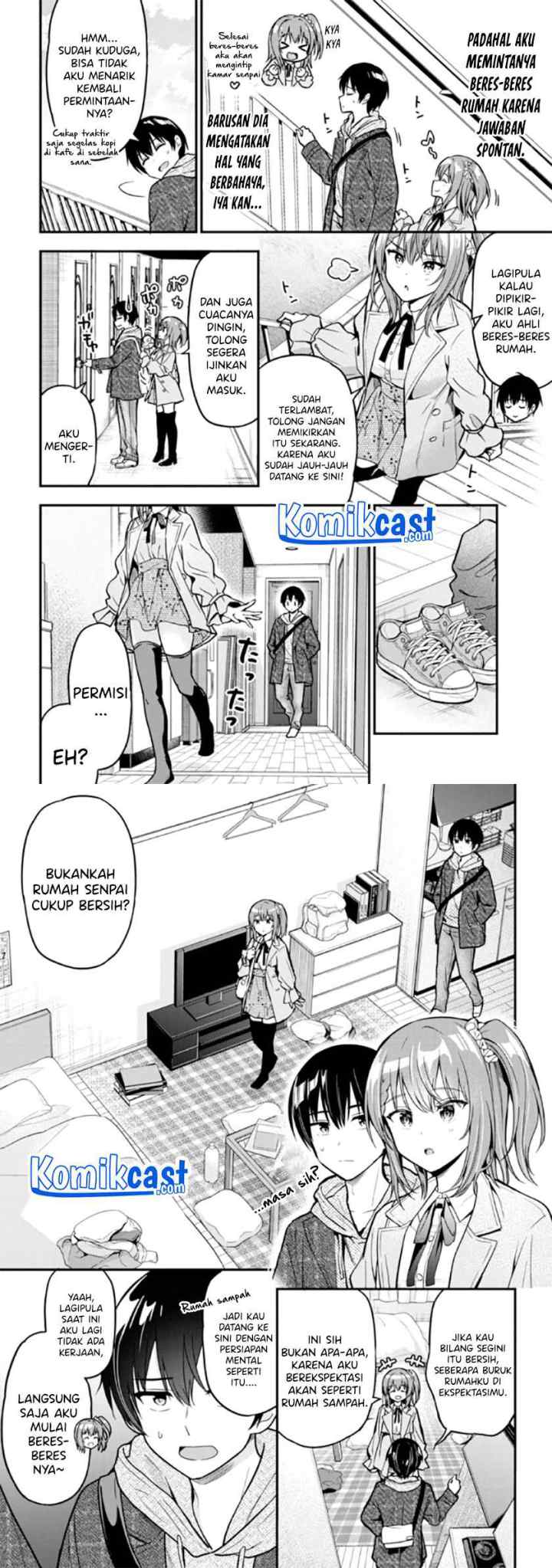 Kanojo ni Uwaki Sareteita Ore ga Koakuma na Kouhai ni Natsukarete Imasu chapter 3 halaman 6