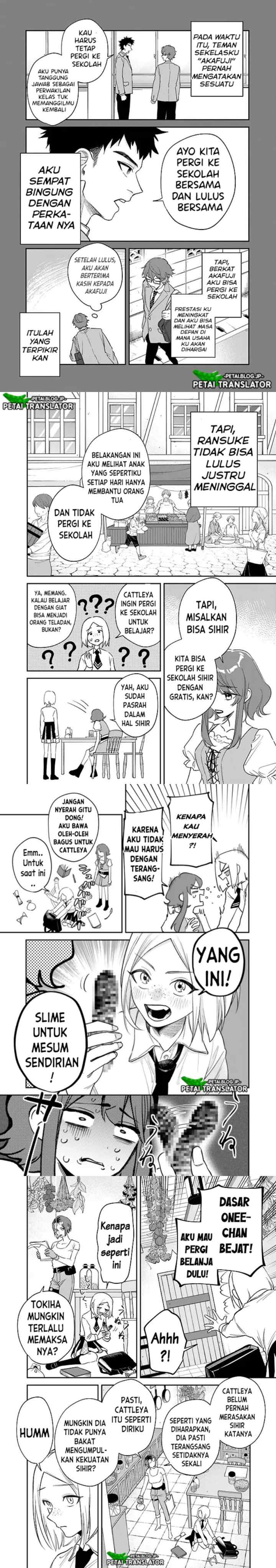 Danshi Koukousei wa Isekai de JK ni Natta chapter 1 halaman 7