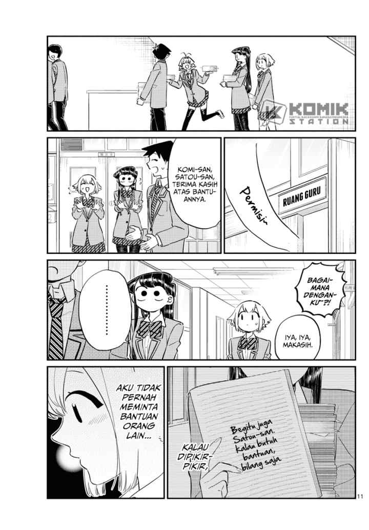 Komi-san wa Komyushou Desu chapter 122 halaman 13
