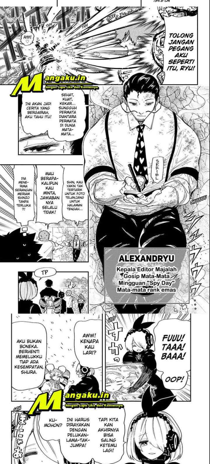 Mission: Yozakura Family chapter 135 halaman 4
