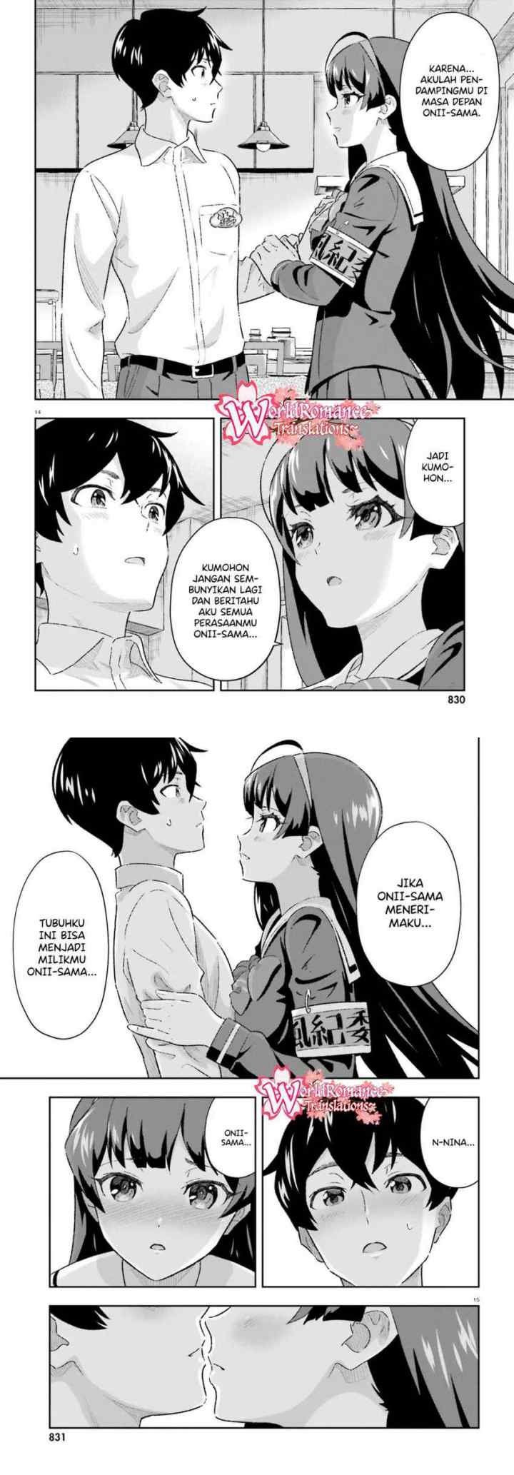 Suki Sugiru Kara Kanojo Ijou no, Imouto Toshite Aishite Kudasai chapter 3.2 halaman 8