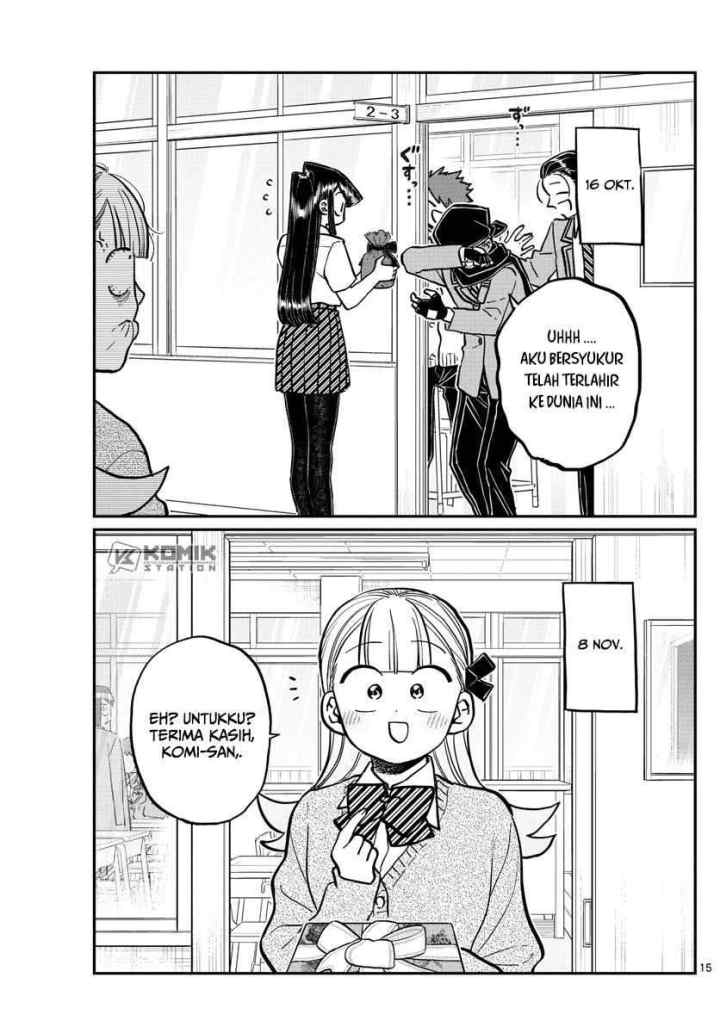 Komi-san wa Komyushou Desu chapter 259 halaman 16