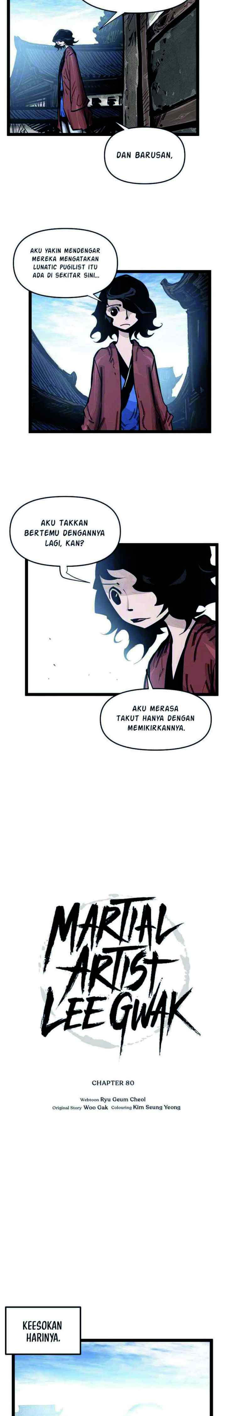 Martial Artist Lee Gwak chapter 80 halaman 8