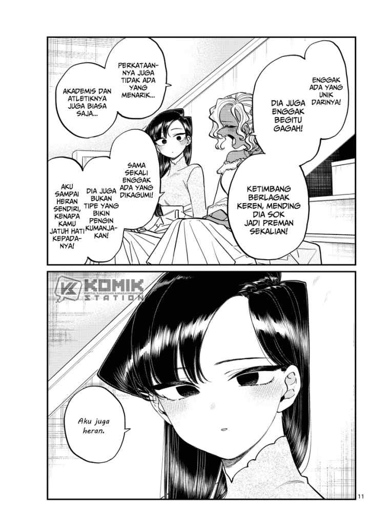 Komi-san wa Komyushou Desu chapter 227 halaman 12